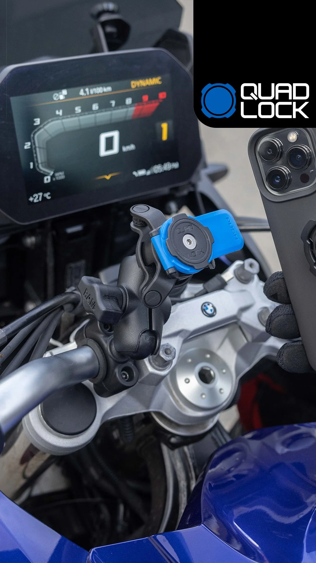 1" Ball Adaptor Motorcycle Kits - iPhone - Image 12