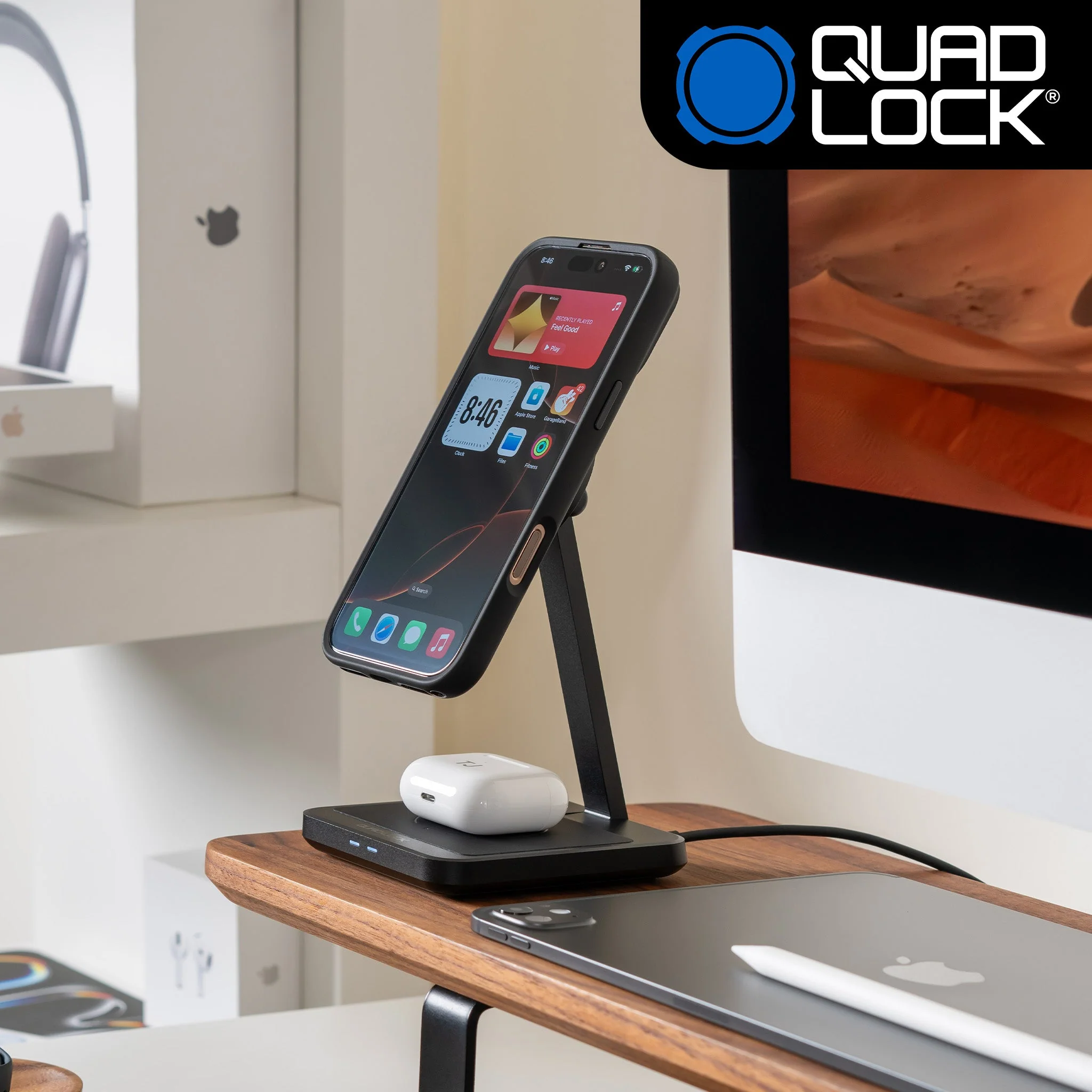 Home/Office - MAG Dual Desktop Wireless Charger - Image 2