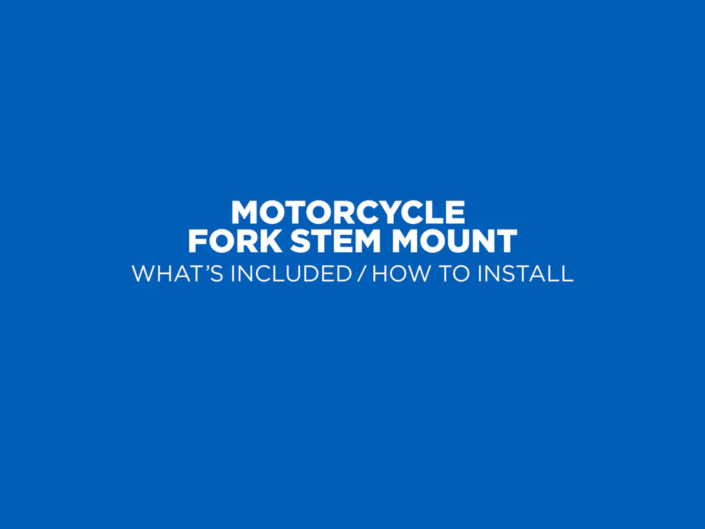 Motorcycle - Fork Stem Mounts - Image 8