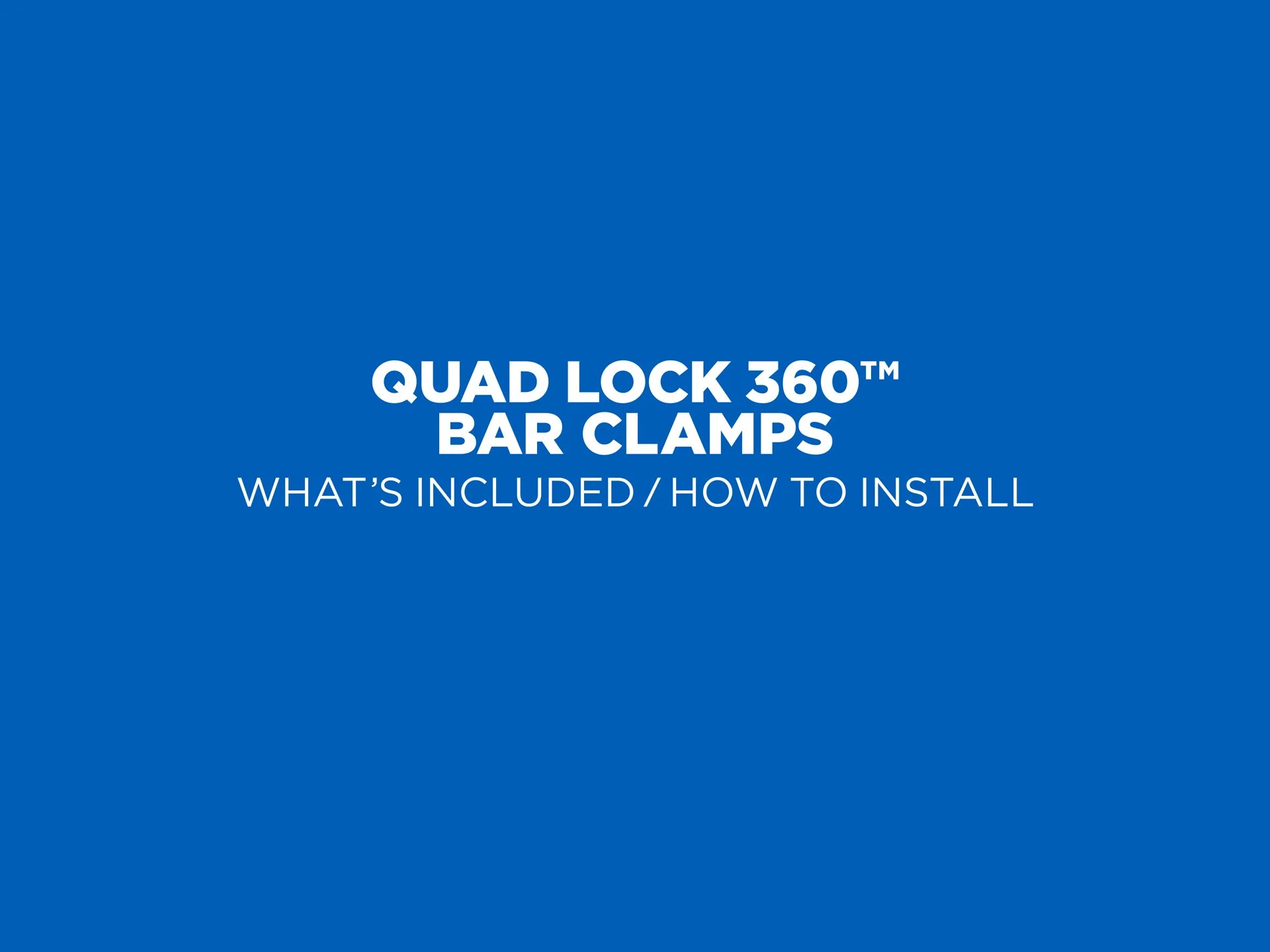 Quad Lock 360 Base - Bar Clamps - Image 9