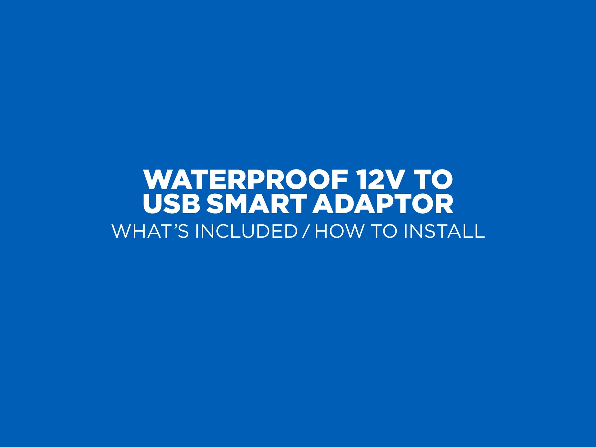 Motorcycle - Waterproof 12V To USB Smart Adaptor - Image 10